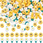 200Pcs 2 Styles Handmade Polymer Clay Beads