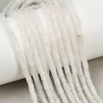 Natural White Jade Beads Strands