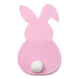Easter Bunny Felt Cutlery Holder
