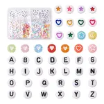 1500Pcs 30 Style Acrylic Beads