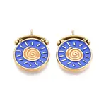 304 Stainless Steel Enamel Pendants