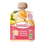 BABYBIO kapsička jablko pomaranč banán
