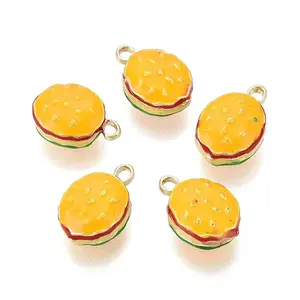 Rack Plating Alloy Enamel Charms