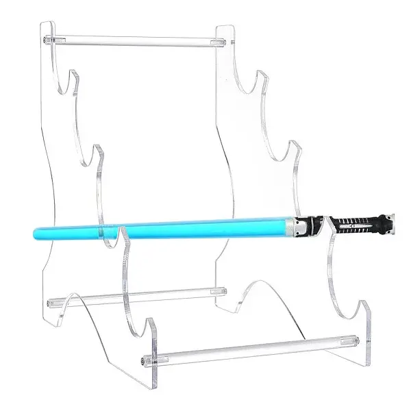 4-Tier Acrylic Sword Katana Holder Stands