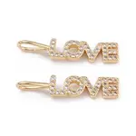 Brass Micro Pave Clear Cubic Zirconia Pendants