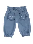 Chicco Nohavice  modrá denim / biela