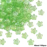 15g Transparent Acrylic Bead Caps