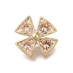 Rack Plating Brass Micro Pave Cubic Zirconia Pendants