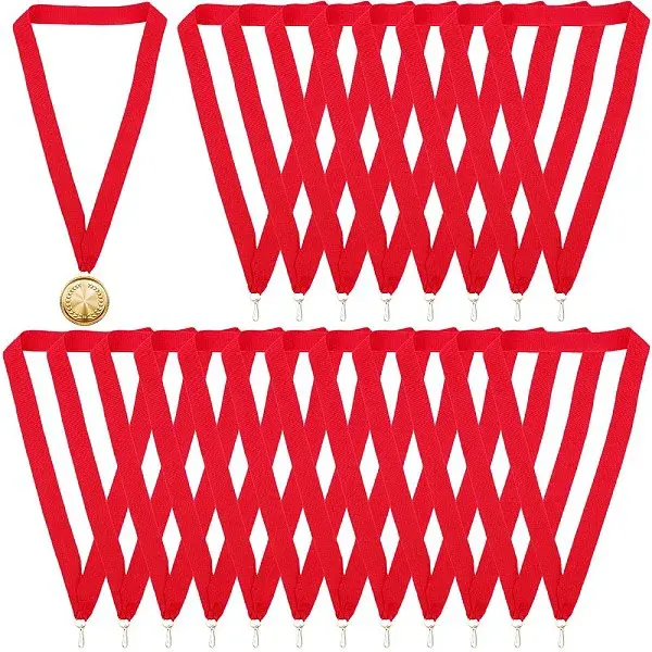 40Pcs Polyester Medal Straps