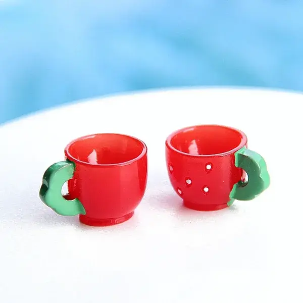 Resin Tea Set Miniature Ornaments