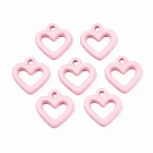 Spray Painted Alloy Charms