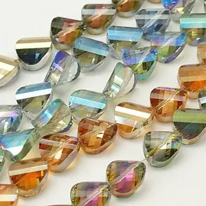 Electroplate Glass Beads Strands