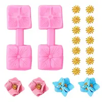 Flower Pattern Silicone Clay Modeling Tool