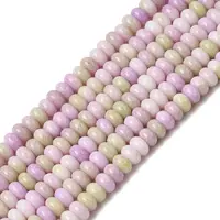 Cracked Opaque Glass Beads Strand