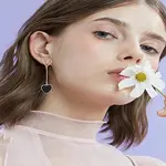 1 Pair Alloy Dangle Stud Earrings