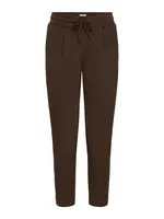 ICHI Plisované nohavice 'ICHKate'  čokoládová