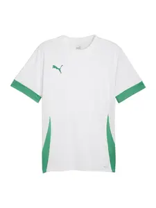 PUMA Funkčné tričko  zelená / biela