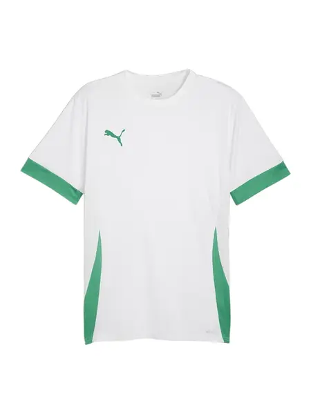 PUMA Funkčné tričko  zelená / biela