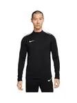 NIKE Športová mikina  čierna / biela