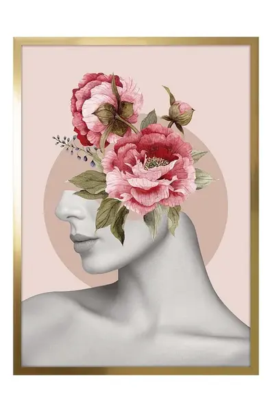 Reprodukce na zarámovaném papíře 50x70 cm