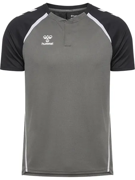 Hummel Funkčné tričko 'Lead 2.0'  sivá / čierna / biela