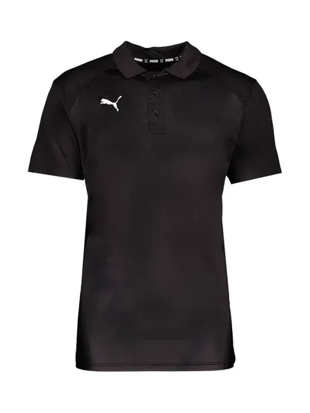 PUMA Funkčné tričko  čierna / biela