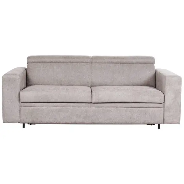 Novel ROZKLÁDACÍ POHOVKA S MATRACÍ, textil, kašmírová