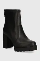 Nízké kozačky Calvin Klein Jeans HEEL PLATFORM ZIP BOOT MG NAPPA