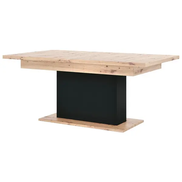 Hom`in VÝSUVNÝ STŮL, dub artisan, 180-230/77/100 cm