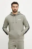 Mikina Guess MICKEY pánská, hnědá barva, s kapucí, s potiskem, Z4RQ21 KB3P2