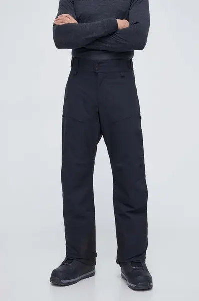 Lyžařské kalhoty Peak Performance Maroon černá barva