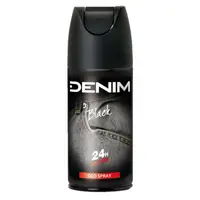 DENIM Black Deodorant sprej 150 ml