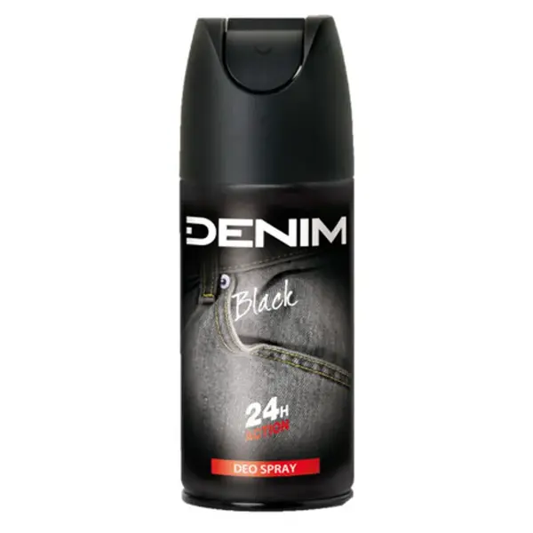 DENIM Black Deodorant sprej 150 ml