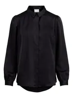 VILA Blúzka 'VIELLETTE'  čierna