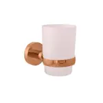 RAV SLEZÁK Colorado držiak kefiek zlatá ružová kartáčovaná COA0201ZRK