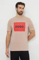 Bavlněné tričko HUGO Dulive222