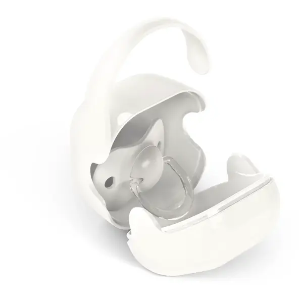Suavinex Wild & Free Soother Holder krabička na dudlík Beige 1 ks