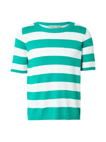 Fransa Sveter  zelená / biela