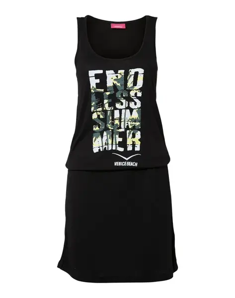 VENICE BEACH Plážové šaty  čierna