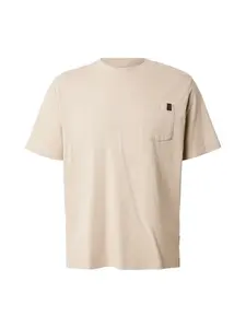 JACK & JONES Tričko 'JJEDover'  béžová