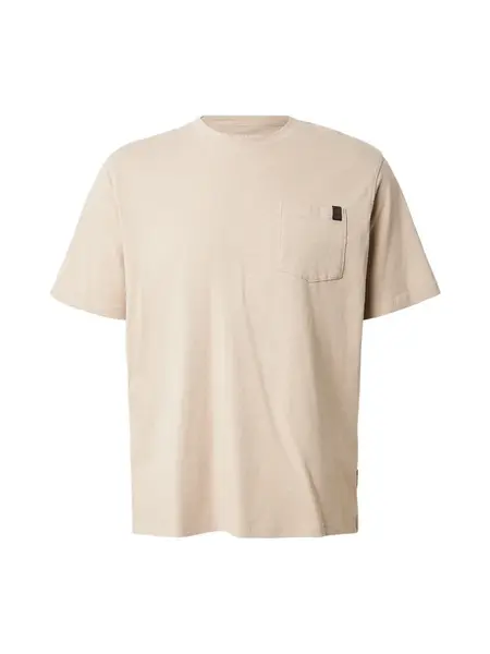 JACK & JONES Tričko 'JJEDover'  béžová