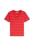 TOMMY HILFIGER Tričko 'Cody'  červená / biela