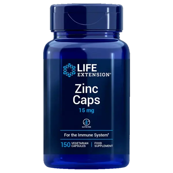 Life Extension Zinc Caps - 150 kapslí