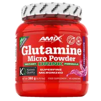 Amix Nutrition Glutamine Micro Powder Drink 360g - lesní ovoce