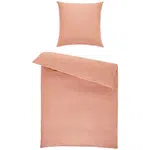 Musterring POVLEČENÍ, renforcé, krémová, oranžová, korály, 135/200 cm