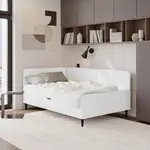 P & B AMERICKÁ POSTEL, 90/200 cm, krémová