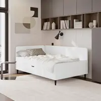 P & B AMERICKÁ POSTEL, 90/200 cm, krémová