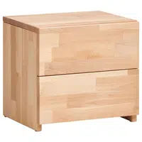 MID.YOU NOČNÍ STOLEK, jádrový buk, jádrový buk, 40/37/33 cm