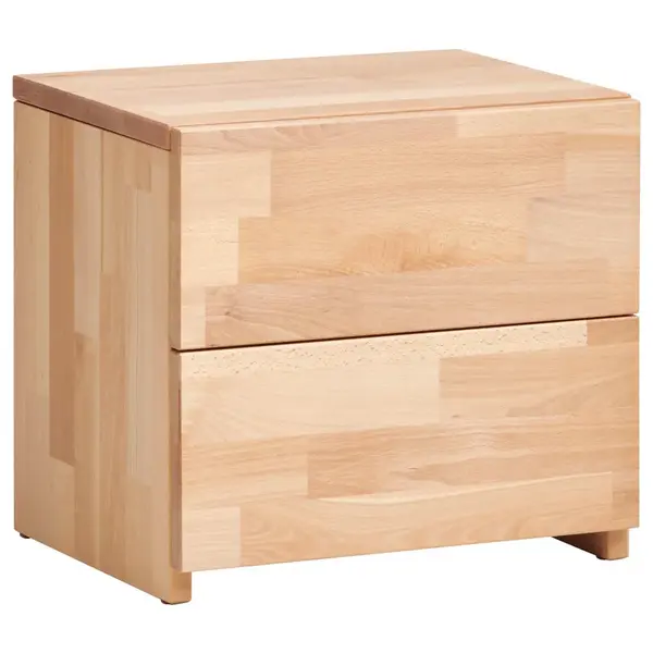 MID.YOU NOČNÍ STOLEK, jádrový buk, 40/37/33 cm