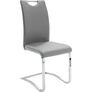 Carryhome HOUPACÍ ŽIDLE, šedá